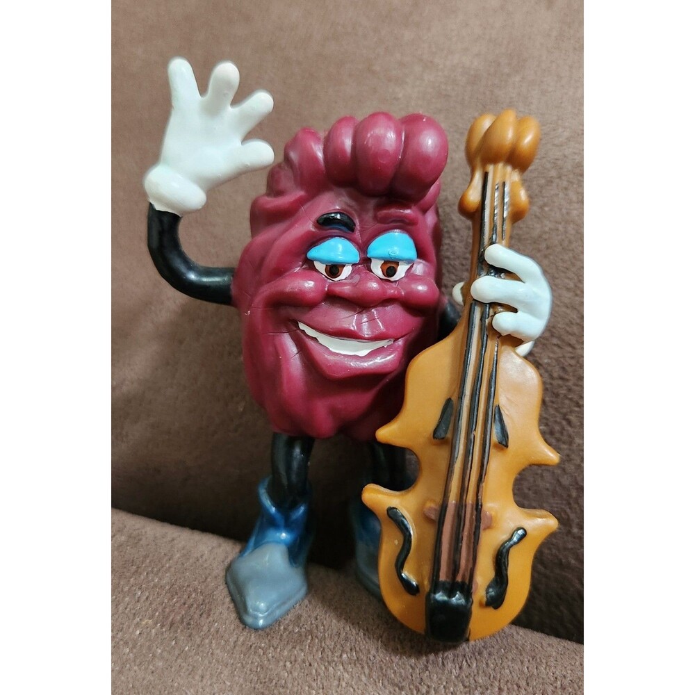Vintage California Raisin Lot Of 7 Musicians And Singer - Picture 3 of 9